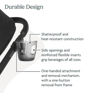 UPPAbaby Cup Holder for Vista/Vista V2/Vista V3, Cruz/Cruz V2, Minu/Minu V2/Minu V3, Minu Duo