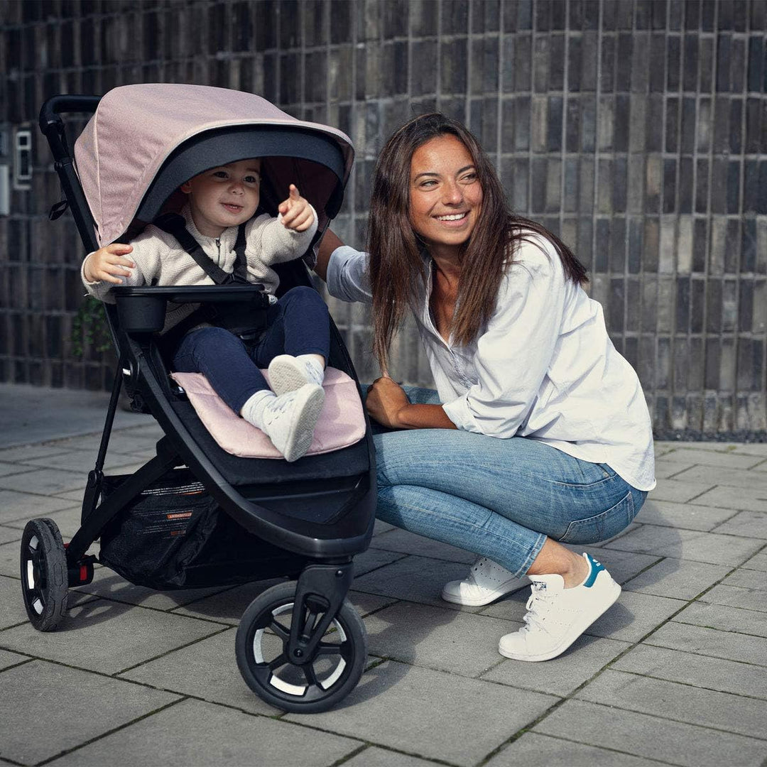 Thule 2025 Spring Stroller + Free Leg Rest - Misty Rose (Pink) (Open box - New)