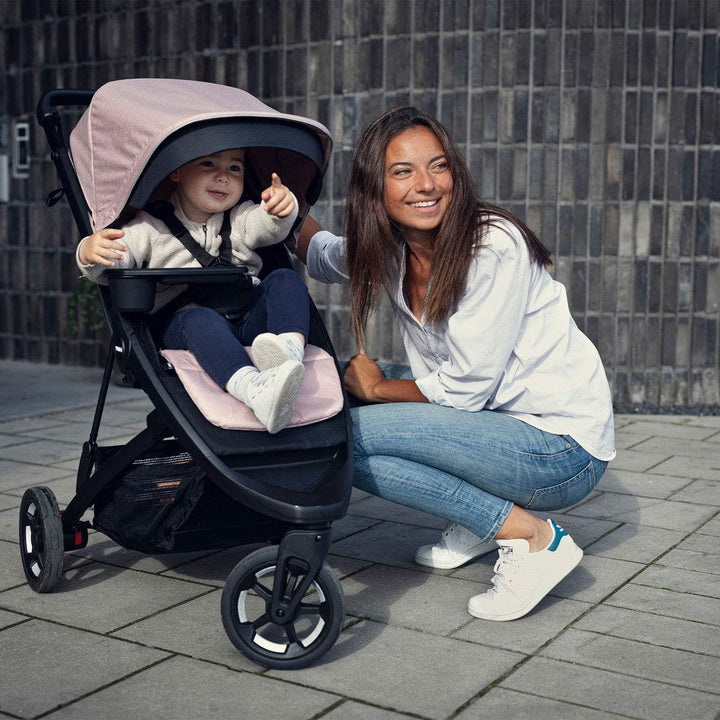 Thule 2025 Spring Stroller + Free Leg Rest - Misty Rose (Pink) (Open box - New)