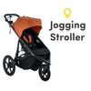 Bob Wayfinder Jogging Stroller with Snack Tray - Canyon