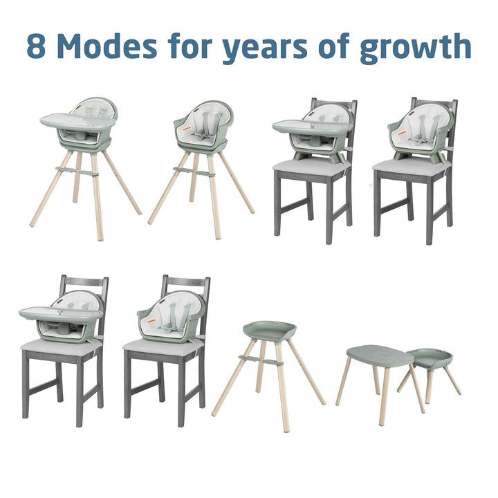 Maxi-Cosi Moa 8-in-1 High Chair in Classic Green - image 5