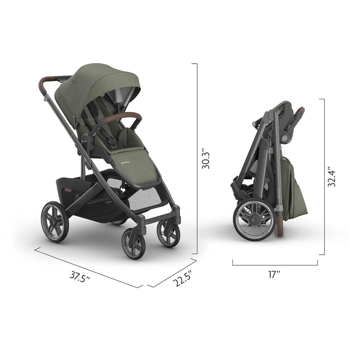 UPPAbaby Cruz V3 + Aria V2 Travel System in Evelyn - image 9