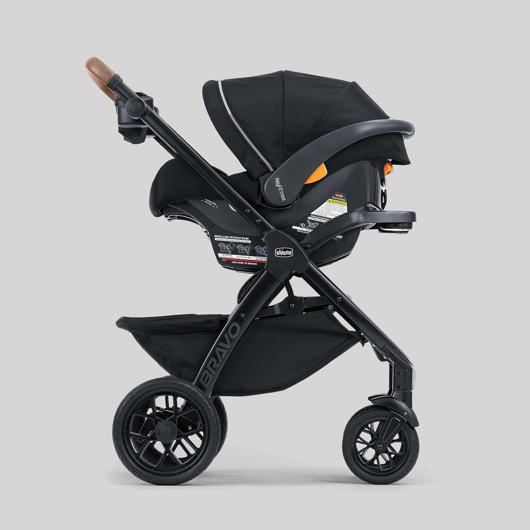 Chicco Bravo Primo ClearTex Travel System - Somerset/Black