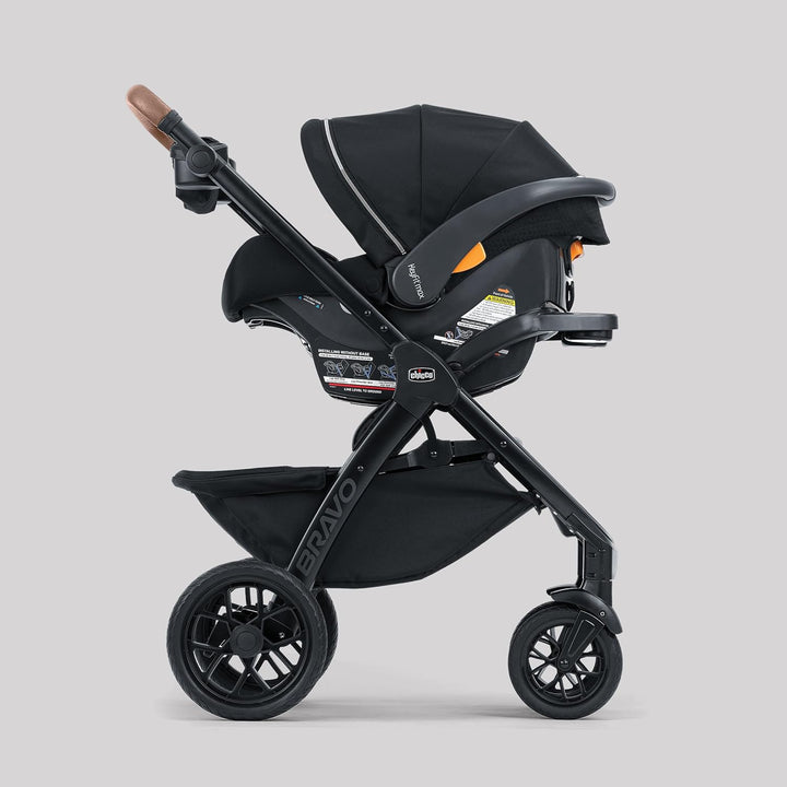 Chicco Bravo Primo ClearTex Travel System - Somerset/Black