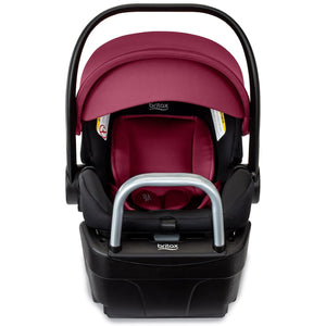 Britax Willow S Infant Car Seat with Alpine Anti-Rebound Base - Ruby Onyx