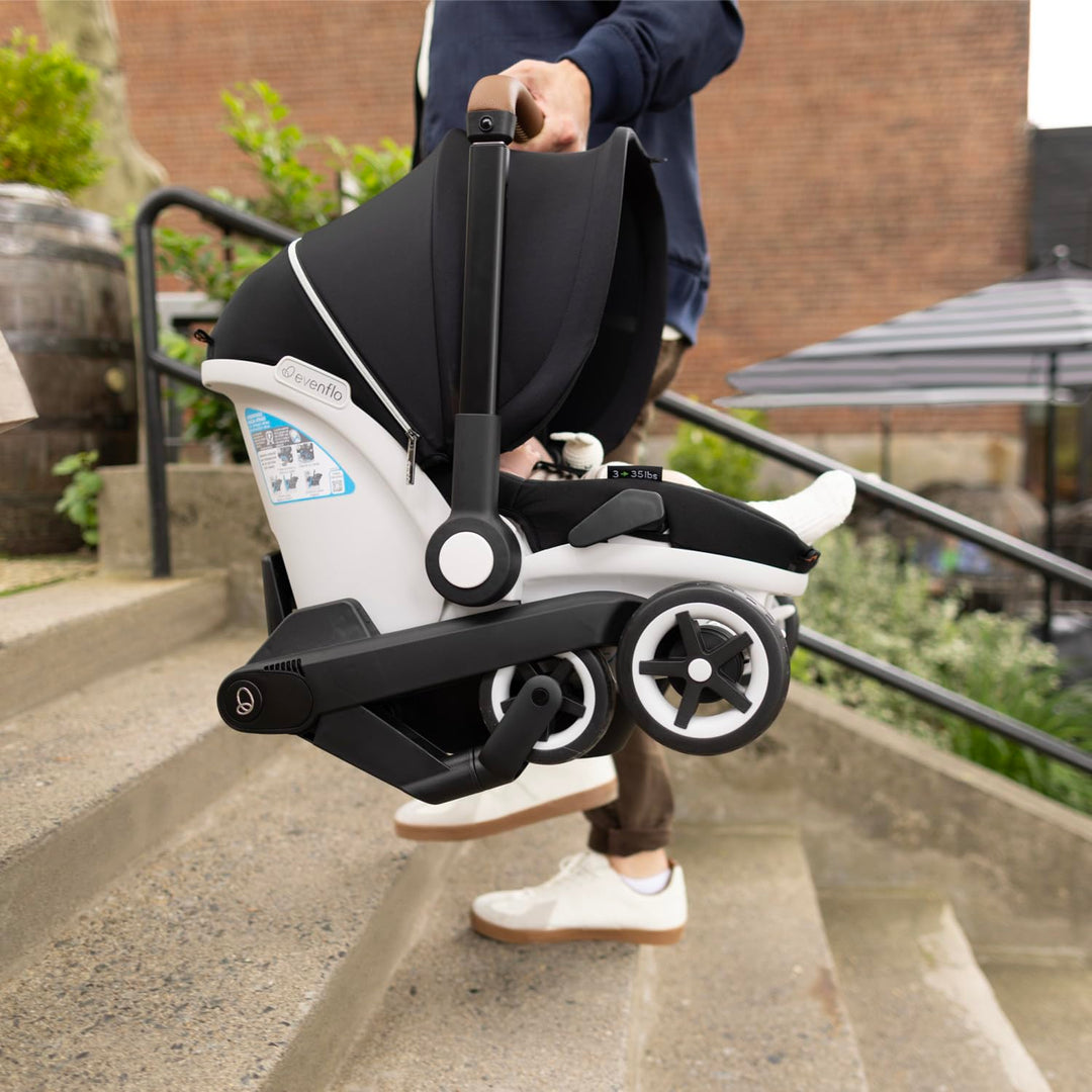Evenflo GOLD Shyft DualRide Infant Car Seat and Stroller Combo