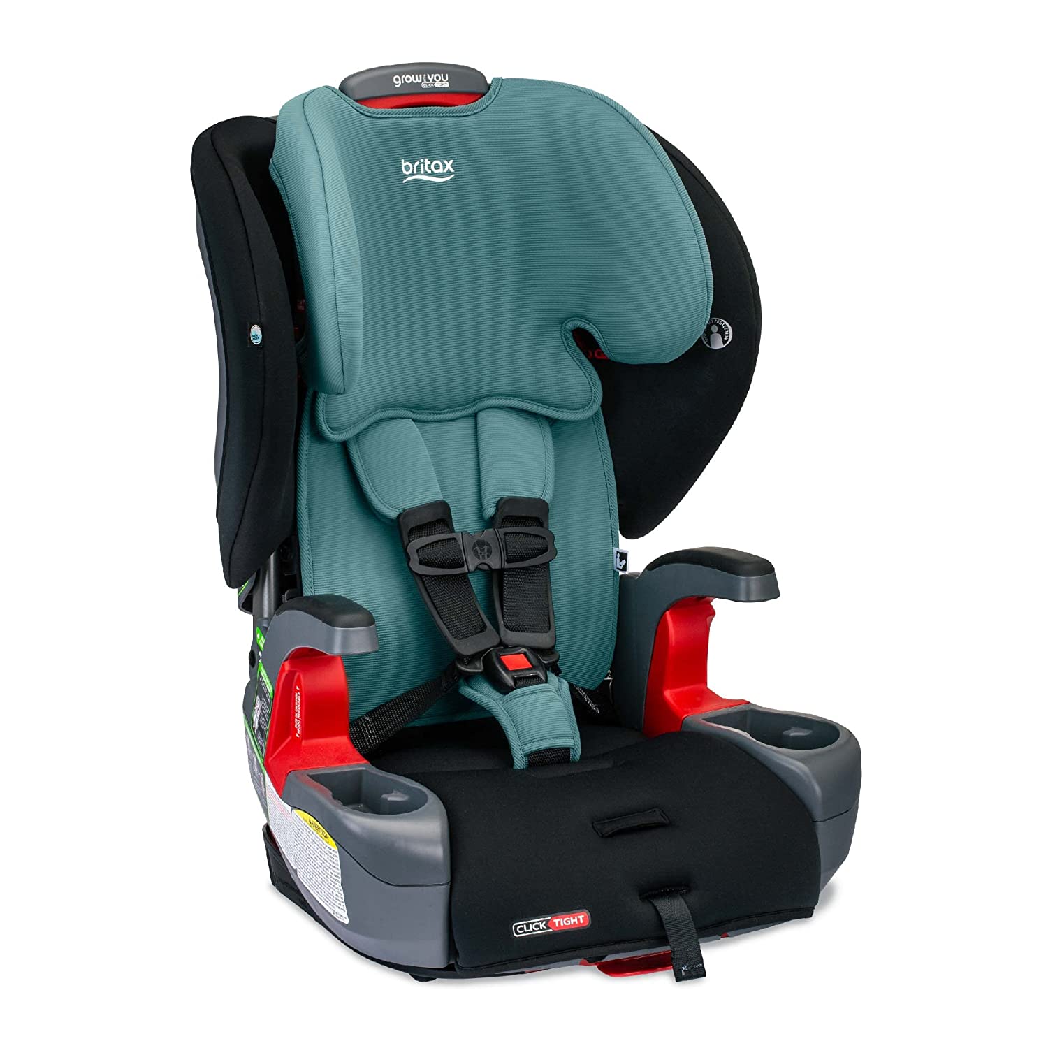 britax convertible booster seat Britax Grow With You ClickTight Harness-2-Booster Car Seat (Green Contour)