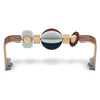 UPPAbaby MIRA Bouncer WONDER WHEEL Toy Bar (Multicolor/Walnut Wood)