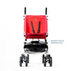 Coche XL Lightweight Special Needs Stroller/Transport Chair, Red