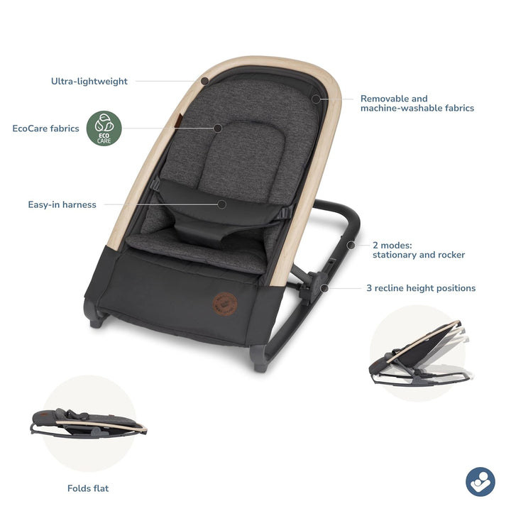 Maxi-Cosi Kori 2-in-1 Rocker in Classic Graphite - image 2