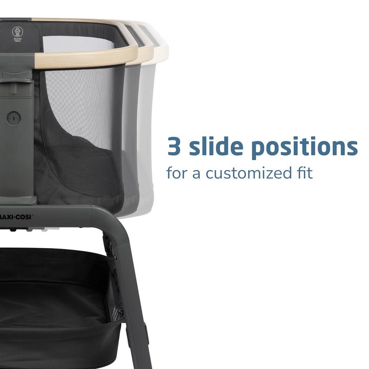 Maxi-Cosi Iora Bedside Bassinet in Classic Graphite - image 4