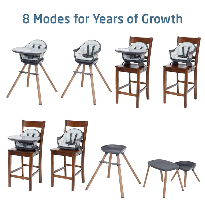 Maxi-Cosi Moa 8-in-1 High Chair in Essential Graphite - image 9