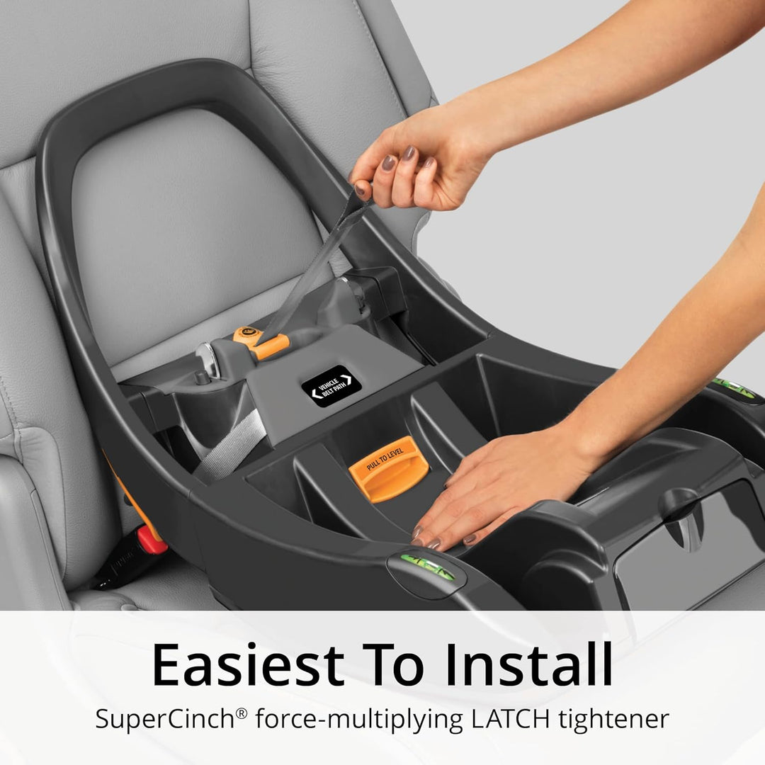 Chicco KeyFit 35 ClearTex Infant Car Seat with Anti-Rebound Bar - Shadow
