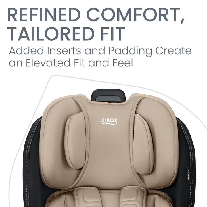 Britax Poplar S Narrow Convertible Car Seat in Sand Onyx - image 7
