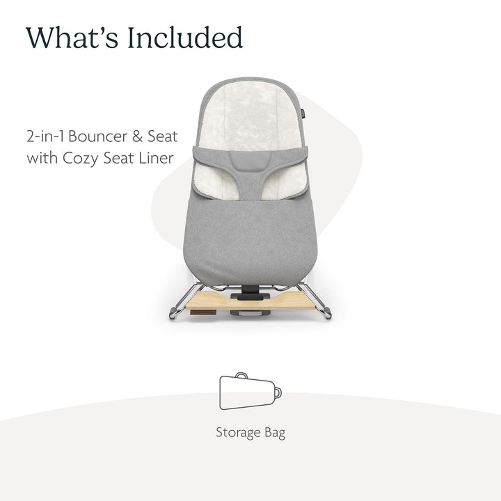 UPPAbaby Mira 2-in-1 Bouncer and Seat in Stella - image 6