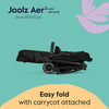 Joolz Aer2 Foldable Bassinet - Space Black