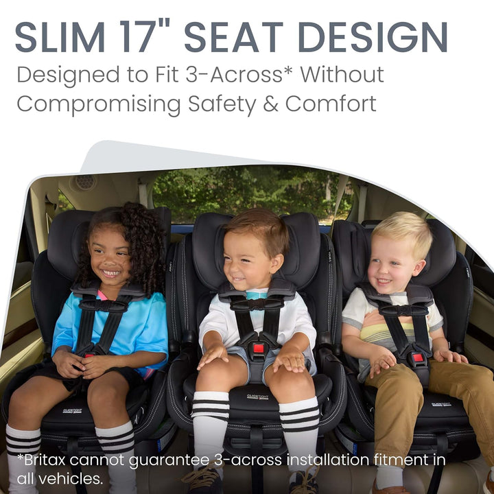 Britax Poplar S Narrow Convertible Car Seat in Stone Onyx - image 9