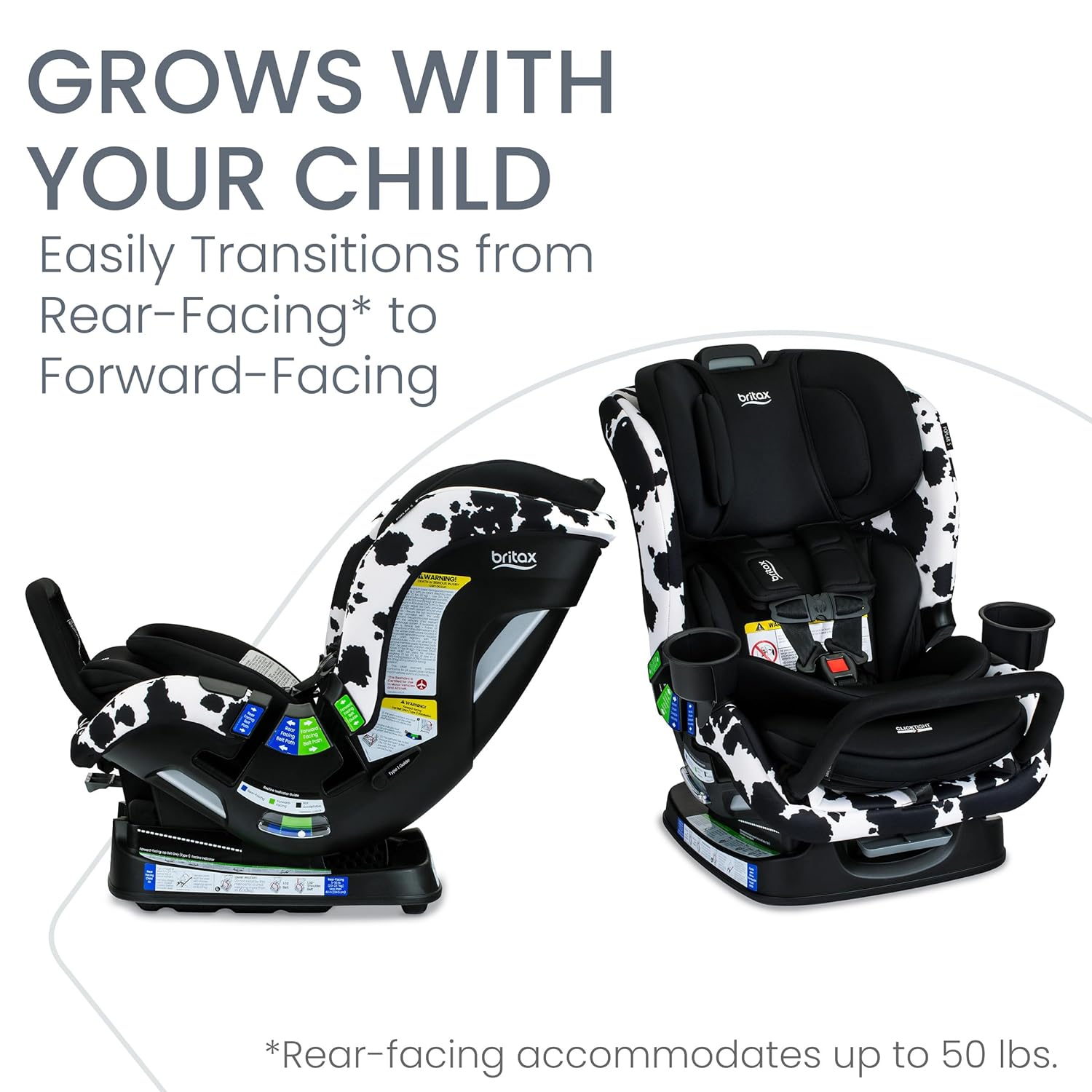 britax discontinued car seats Britax Poplar S Convertible Car Seat Cowmooflage