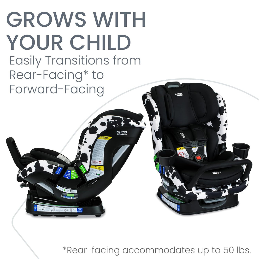Britax Poplar S Narrow Convertible Car Seat in Cowmooflage - image 2