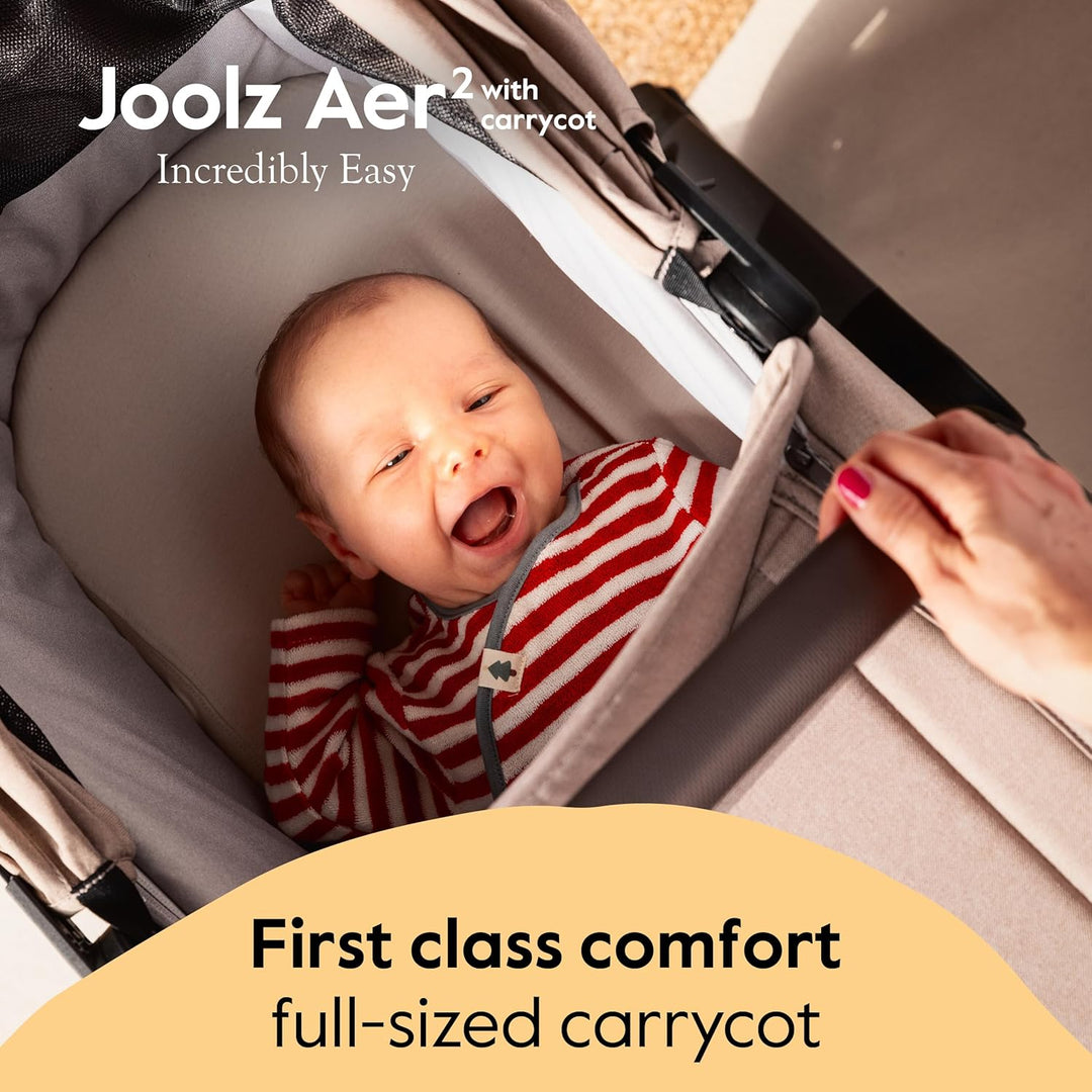 Joolz Aer2 Foldable Cot - Space Black