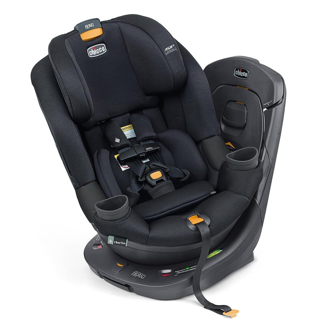 Chicco Fit360 ClearTex Rotating Convertible Car Seat in Obsidian - image 1