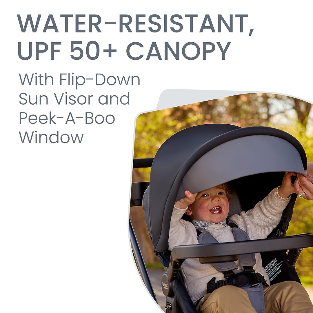 Britax Brook+ Modular Stroller - Graphite Onyx
