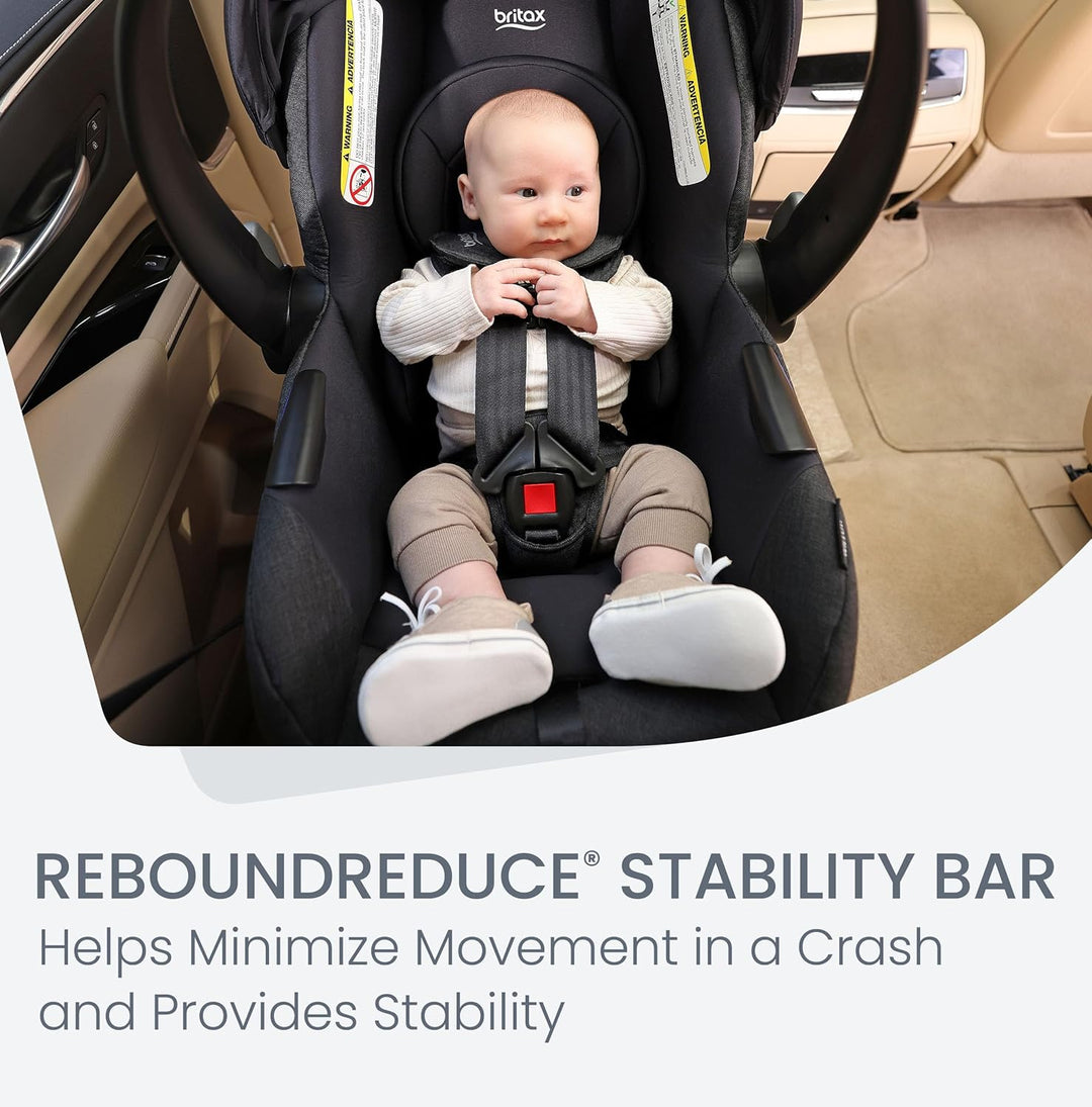 Britax Willow Brook S+ Travel System - Raven Black