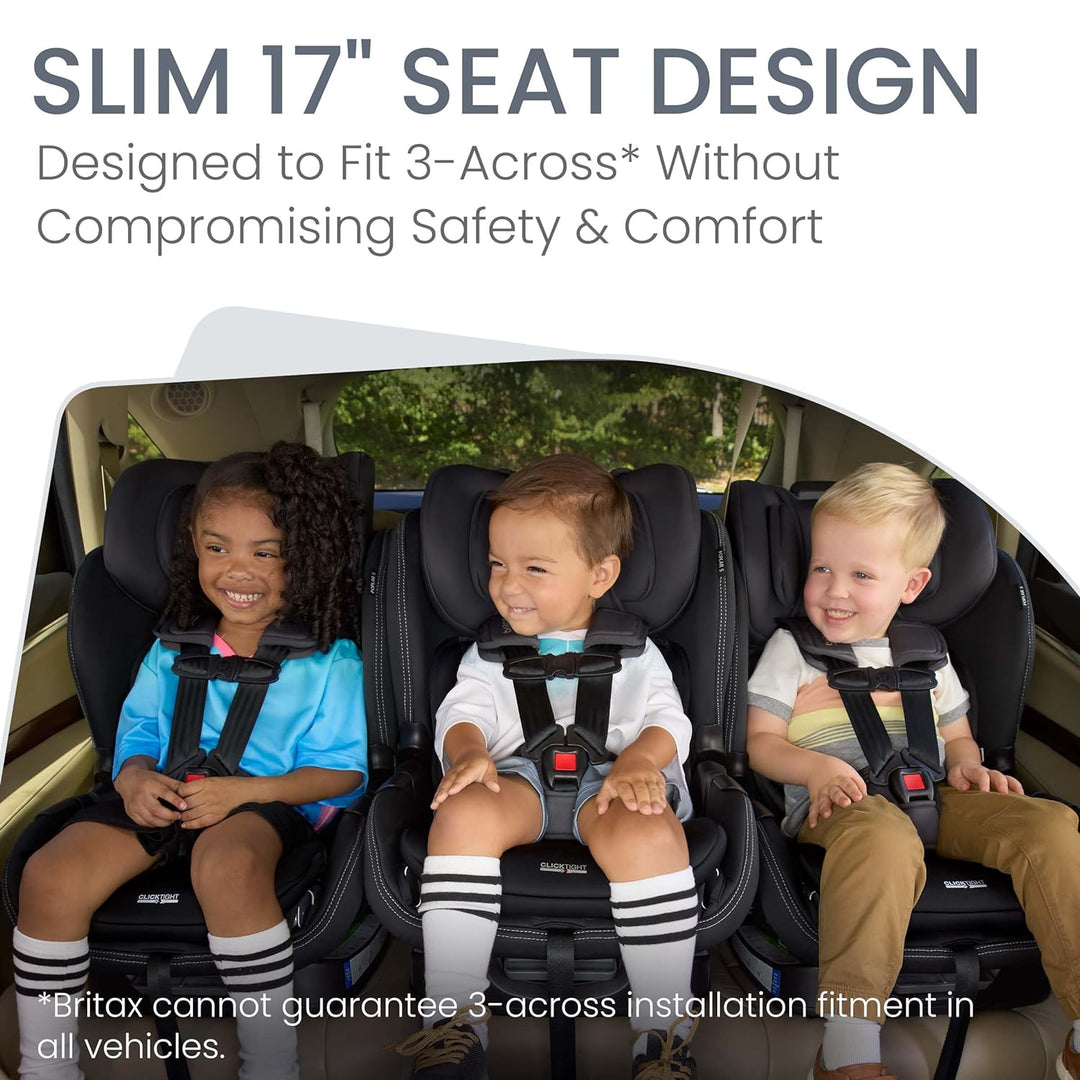 Britax Poplar S Narrow Convertible Car Seat in Onyx - image 7