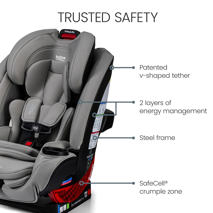 Britax One4Life All in One Convertible Car Seat - Parchment