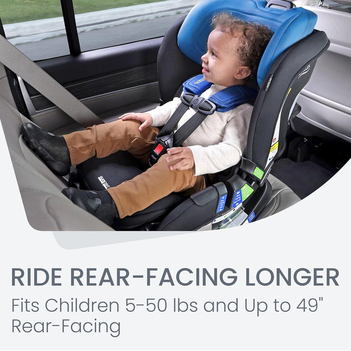Britax Poplar Convertible Car Seat in Cobalt Onyx - image 3