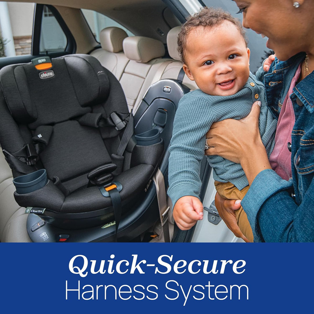 Chicco Fit360 ClearTex Rotating Convertible Car Seat - Carbon