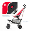 Coche XL Lightweight Special Needs Stroller/Transport Chair, Red