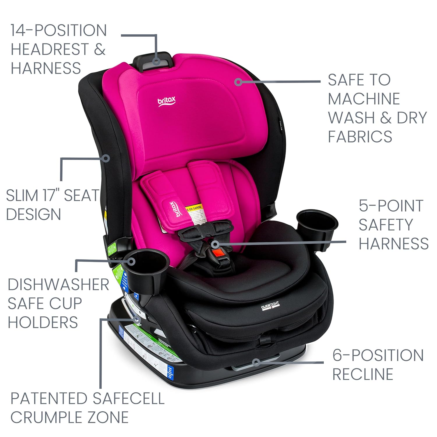 britax weight and height limits Britax Poplar Convertible Car Seat