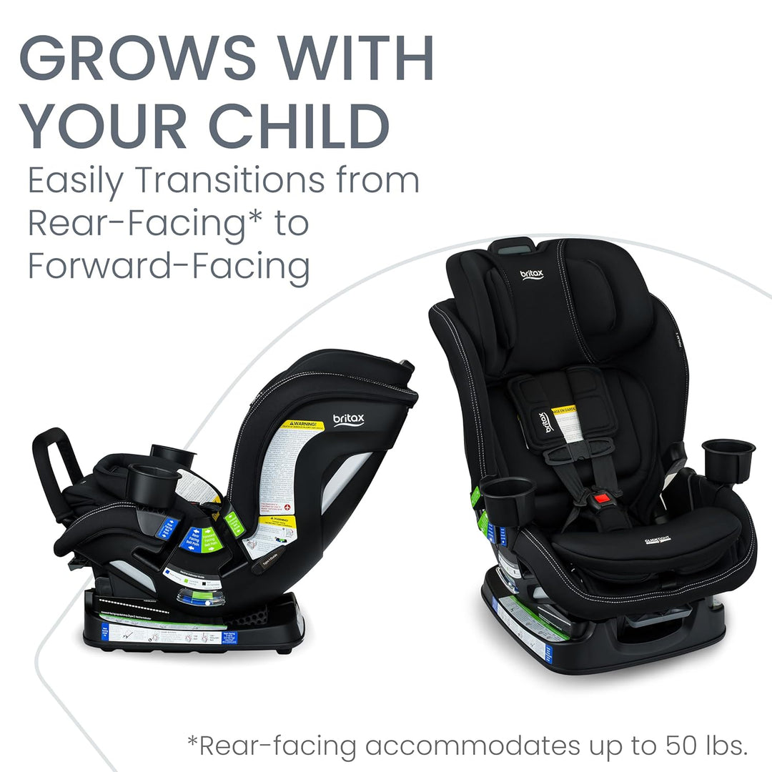 Britax Poplar S Narrow Convertible Car Seat in Onyx - image 9