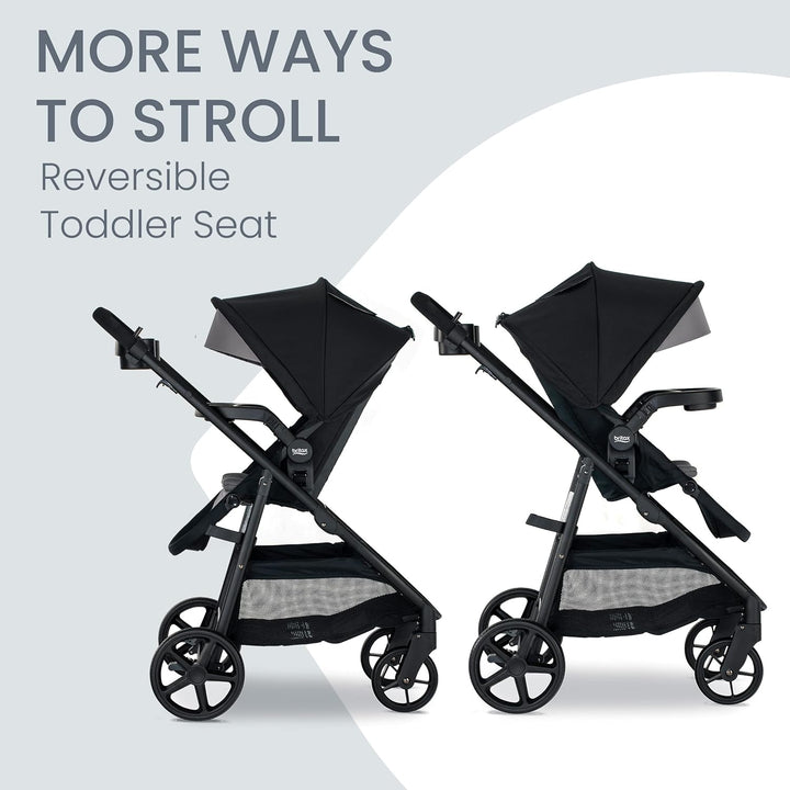 Britax Brook+ Modular Stroller - Graphite Onyx