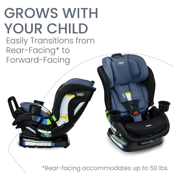 Britax Poplar S Narrow Convertible Car Seat in Arctic Onyx - image 2