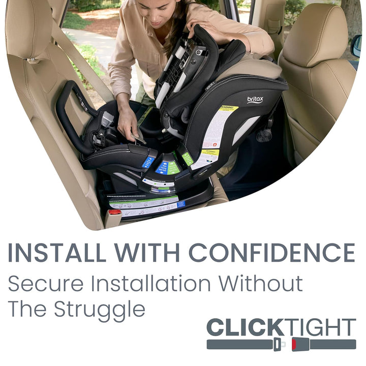 Britax Poplar S Narrow Convertible Car Seat in Sand Onyx - image 9