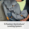 Chicco OneFit ClearTex Booster Car Seat - Obsidian