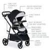 Britax Willow Brook S+ Travel System with Alpine Anti-Rebound Base - Glacier Onyx