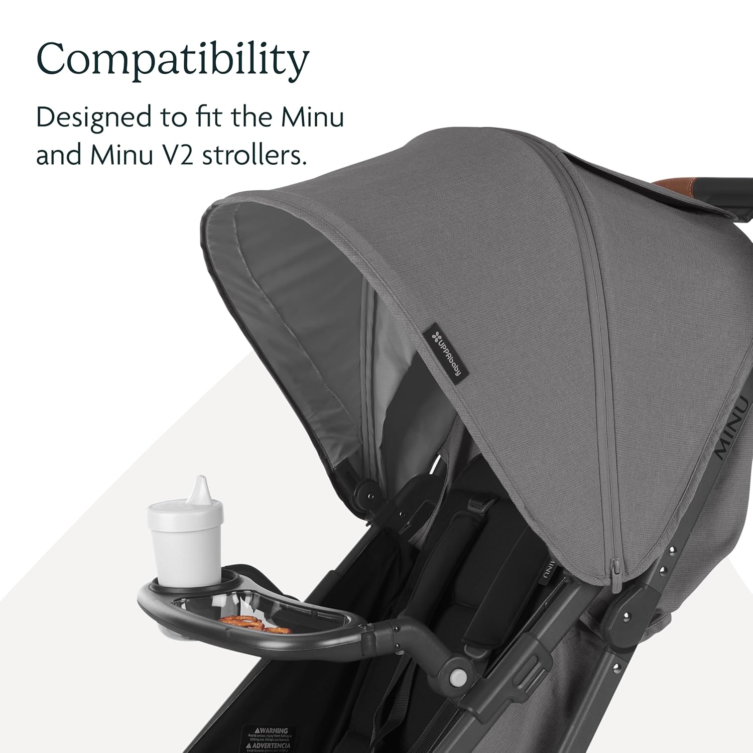 uppababy stroller snack tray Uppababy Minu Stroller Snack Tray In Black