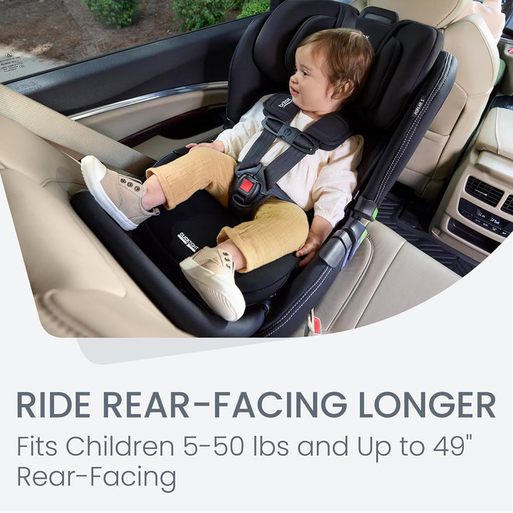 Britax Poplar S Narrow Convertible Car Seat in Onyx - image 5