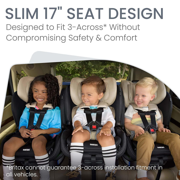 Britax Poplar S Narrow Convertible Car Seat in Sand Onyx - image 8