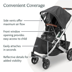 UPPAbaby Performance Toddler Seat Rain Shield for Vista V2 and Cruz V2