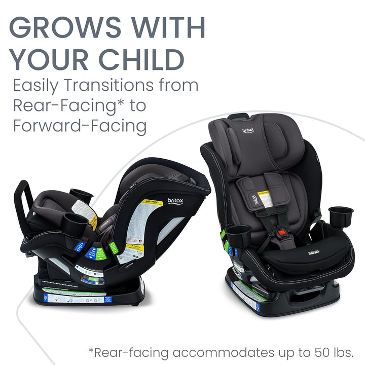 Britax Poplar S Narrow Convertible Car Seat in Stone Onyx - image 3