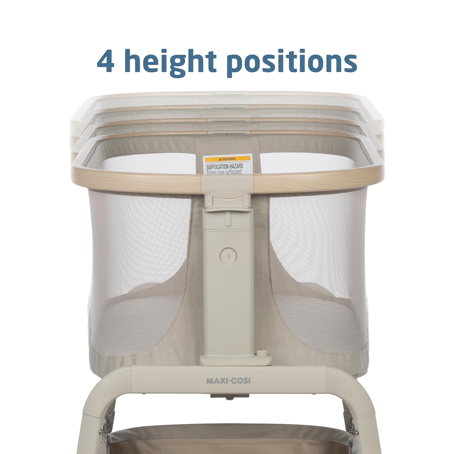 Maxi Cosi Iora Bedside Bassinet Classic Oat