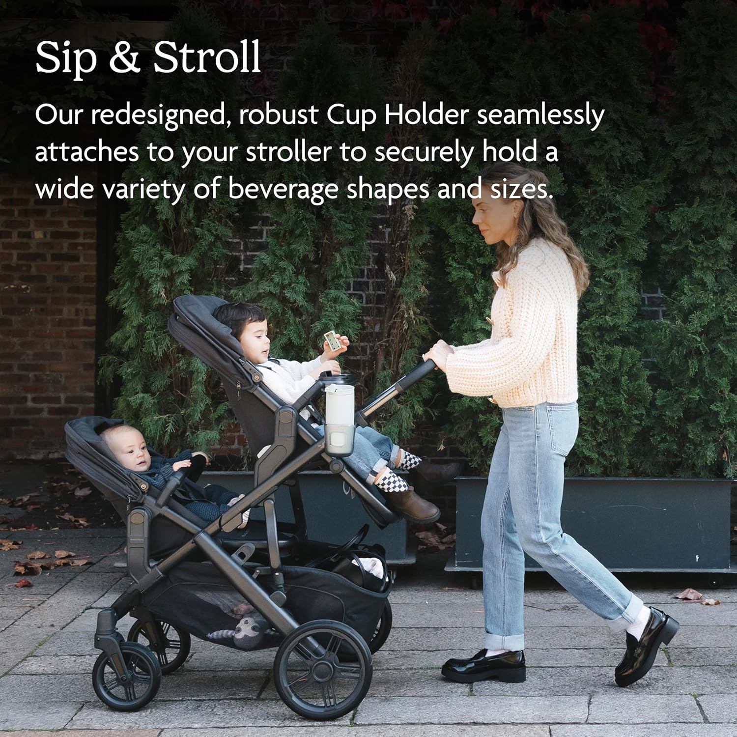 Ergobaby Stroller Cup Holder For All UppaBaby Strollers