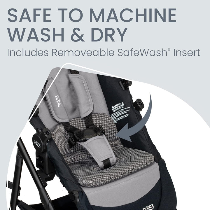 Britax Brook+ Modular Stroller - Graphite Onyx