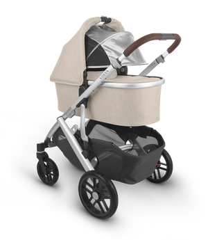 UPPAbaby Vista V2 + Bassinet + Mesa V2 Travel System Bundle - Declan / Jake (Oat Melange/Charcoal Black)