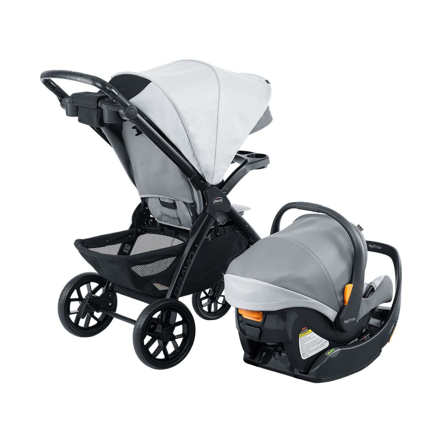 bravo stroller travel system Chicco Bravo LE ClearTex Trio Travel System