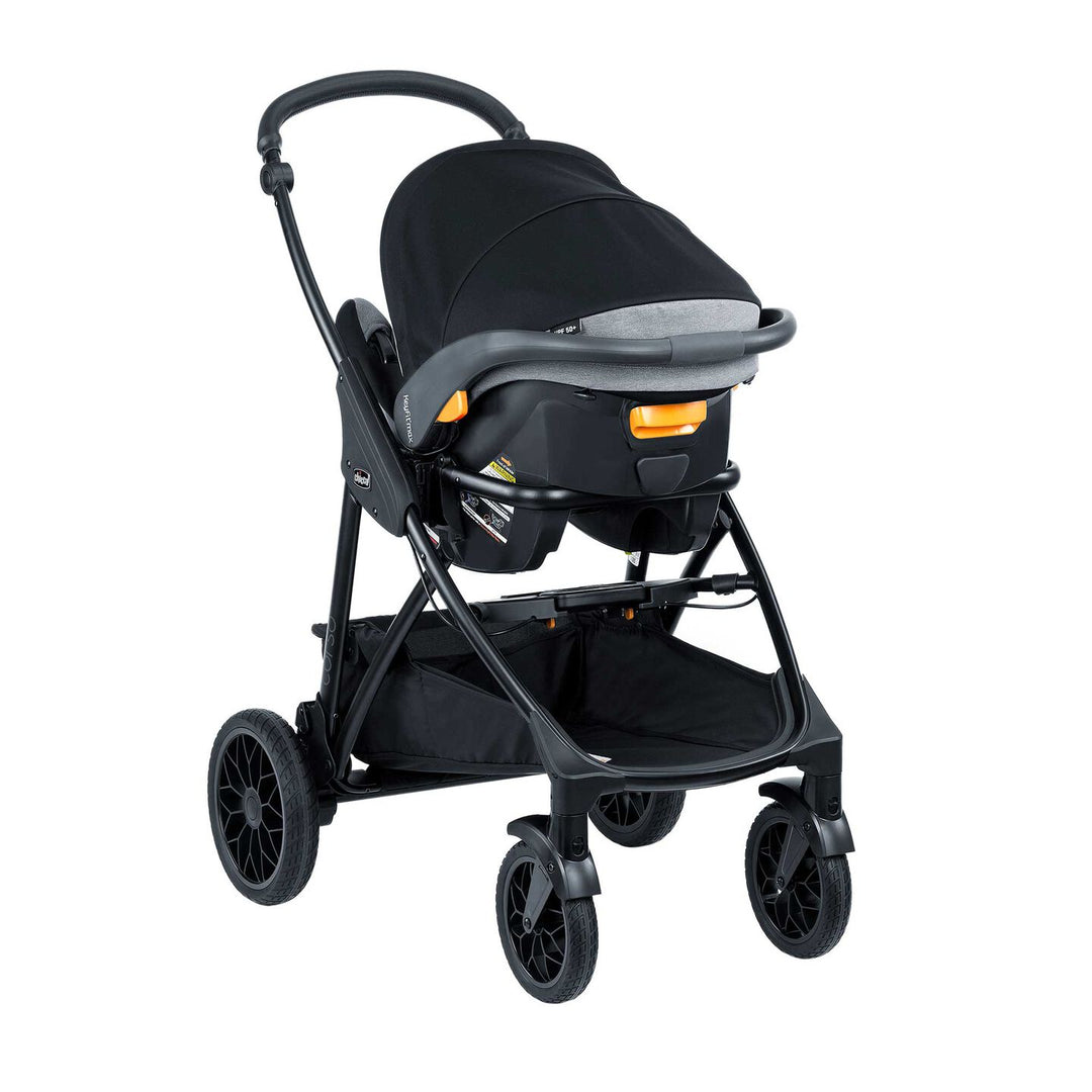 Chicco Corso LE ClearTex Modular Travel System in Canyon, front three-quarter view